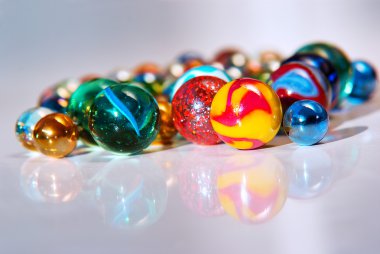 Colorful Marbles clipart