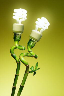 Conceptual lamps clipart