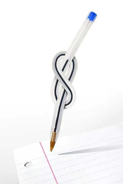 Knot Pen — Stock Photo, Image