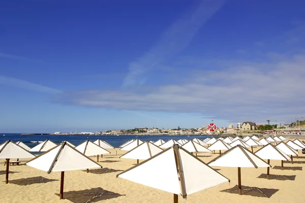 Sombrillas de playa — Foto de Stock