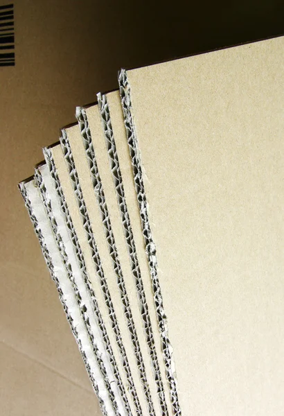 Blades of cardboard — Stock Photo, Image