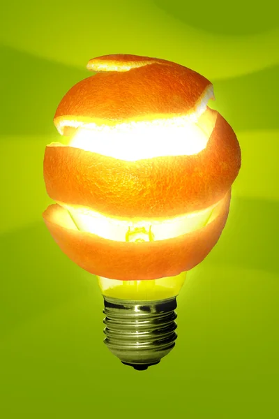Pomarańczowe światło — Zdjęcie stockowe