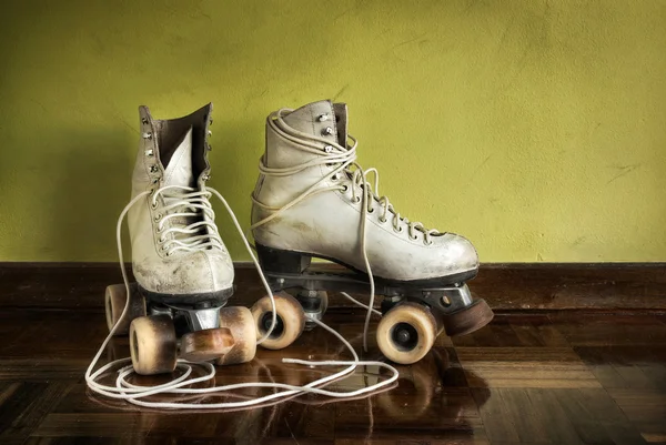 Staré roller-skates — Stock fotografie