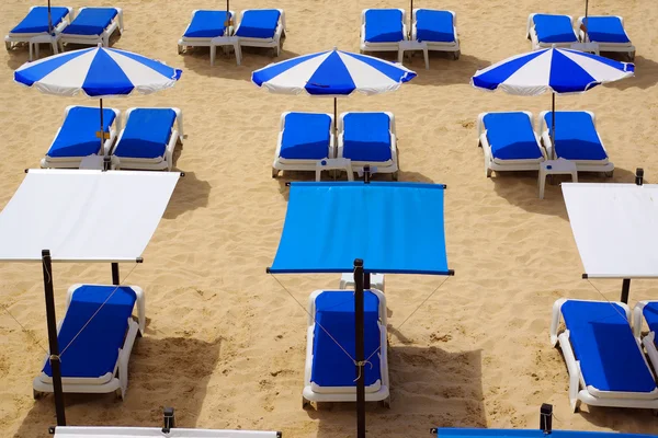 Sedie da spiaggia — Foto Stock