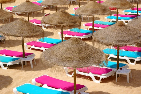 Пляжні крісла — стокове фото