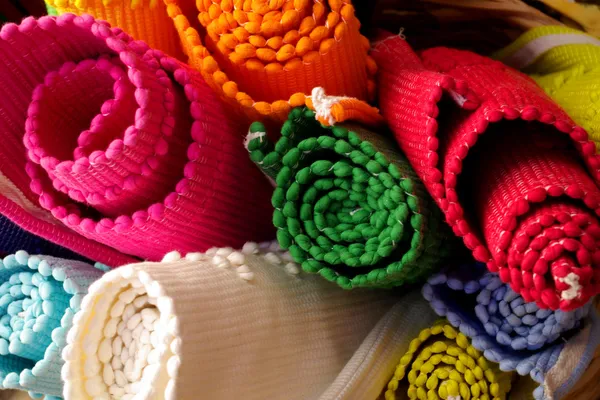 Tappeti colorati — Foto Stock