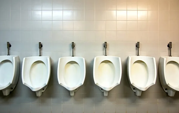 Urinos públicos — Fotografia de Stock