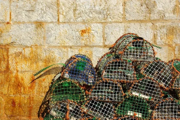 stock image Fishing traps