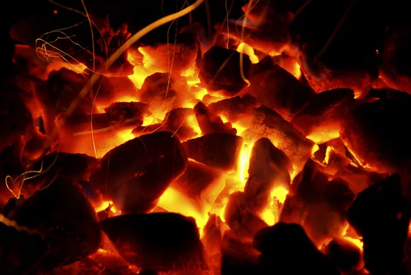 뜨거운 불길 — 스톡 사진