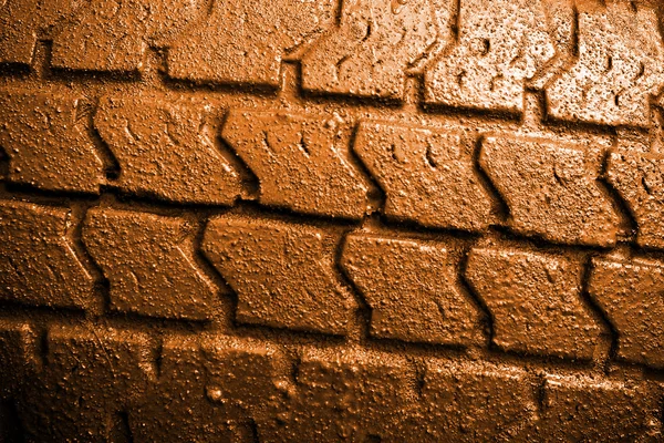泥のタイヤ — ストック写真