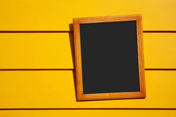 Gele frame — Stockfoto