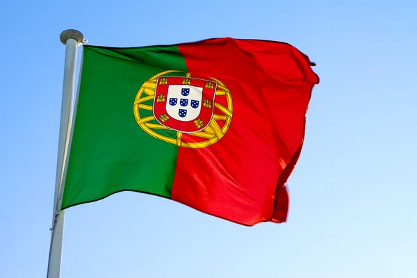 Bandiera portoghese — Foto Stock