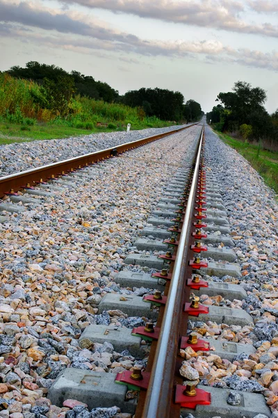 stock image Empty Railway