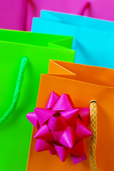 Kolorowe torby — Zdjęcie stockowe