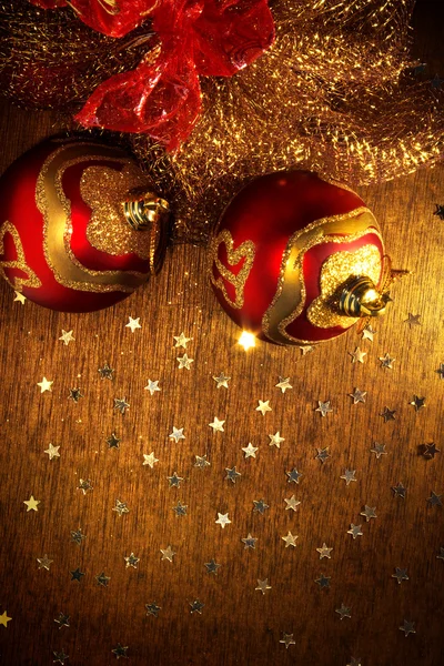 Boże Narodzenie bale — Zdjęcie stockowe