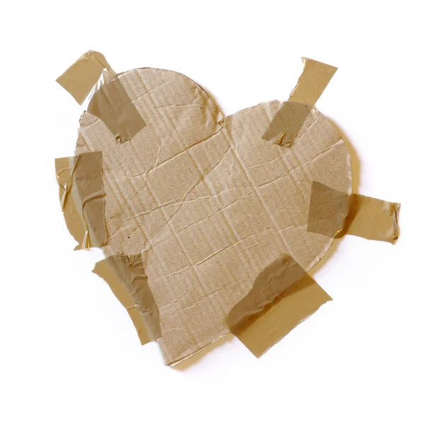 Taped Heart — Stock Photo, Image
