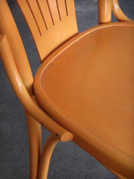 Pomarańczowy stol — Zdjęcie stockowe