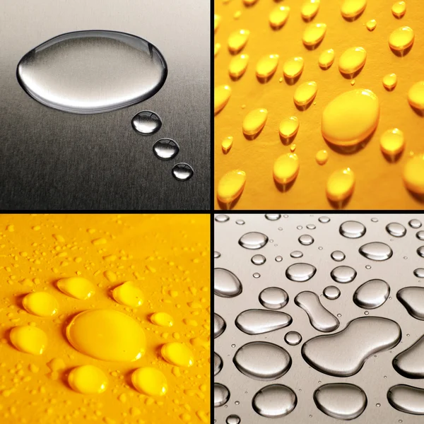 Water Drops Set — Stock Photo, Image