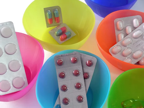 Piller tabletter — Stockfoto