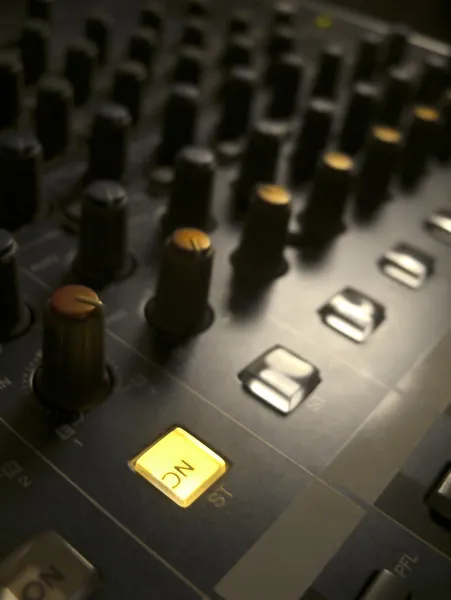 Mezclador de audio — Foto de Stock