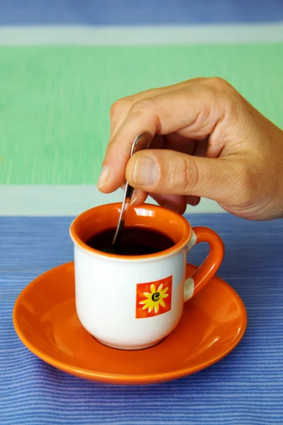Чашку кава — стокове фото