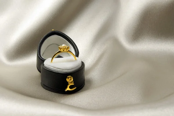 Zásnubní prsten — Stock fotografie