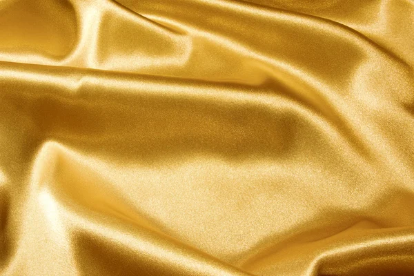 Goldener Satin — Stockfoto