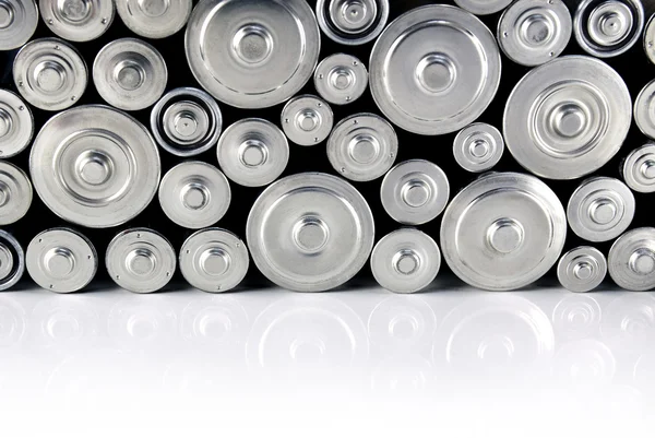 Stack of batteries — Stock Photo, Image