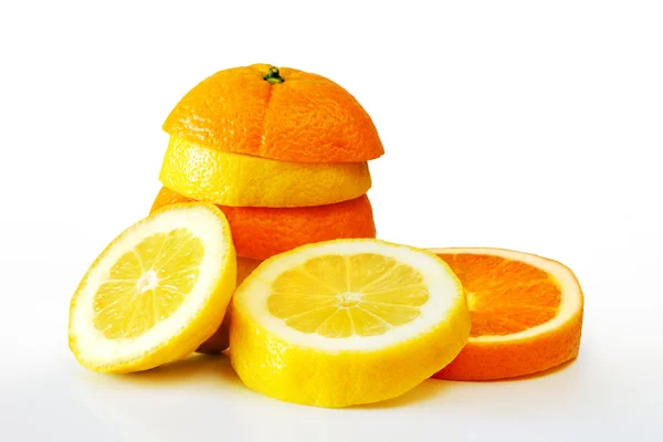 Oranje citron — Stockfoto