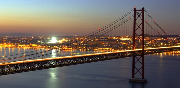 HDR - Bridge Over Tagus — Stock Photo, Image