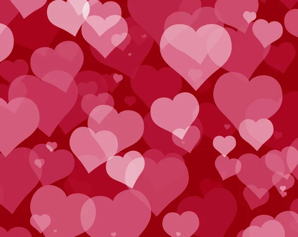 Corações do amor 4 — Fotografia de Stock