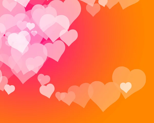 Corações do amor 5 — Fotografia de Stock