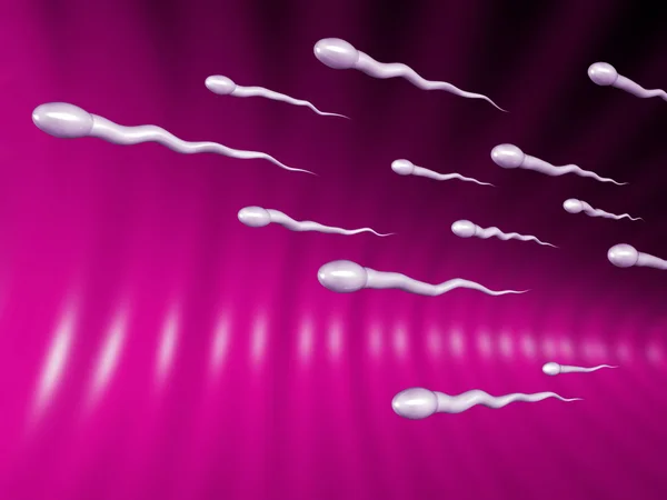 Spermien — Stockfoto