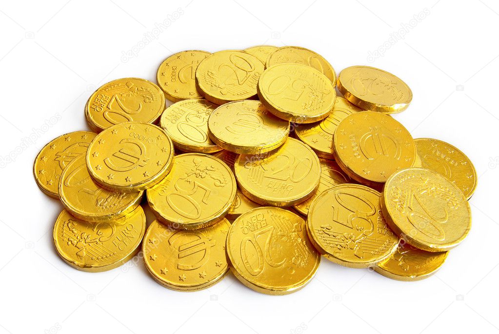 Golden coins