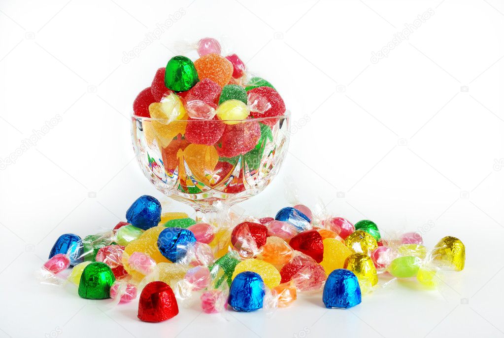 Assorted candies