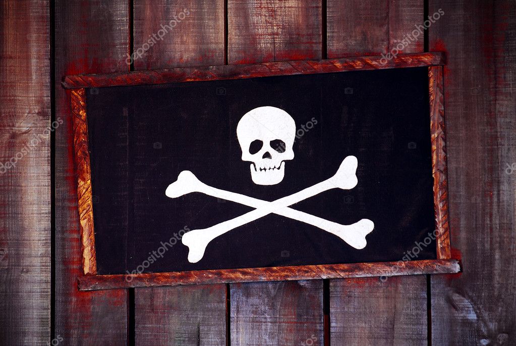 Pirate Frame — Stock Photo © ccaetano #5875067