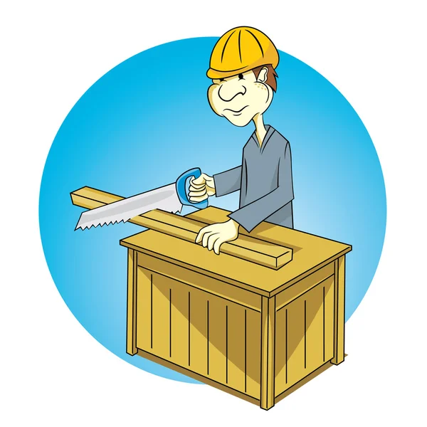 Carpintaria — Vetor de Stock