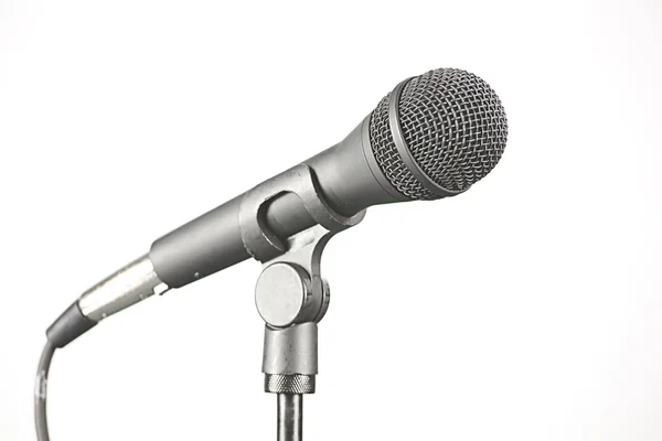 stock image Microphone Isolated on White