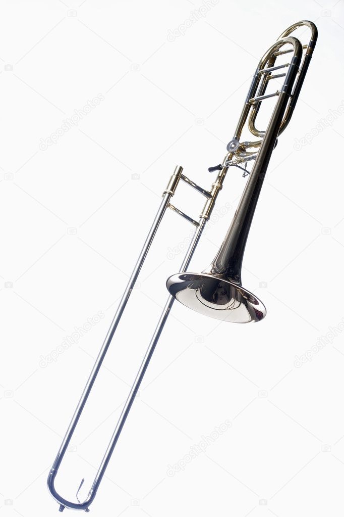 Trombone Isolated On White Stock Photo Image By C Mkm3 543