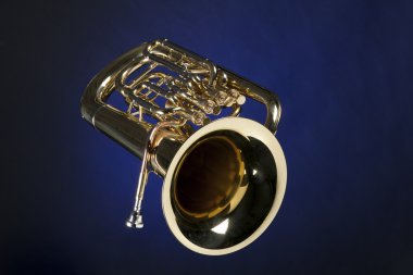 tuba tuba izole mavi