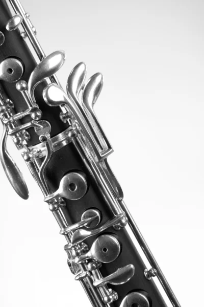 Oboe isolerad på vit bakgrund — Stockfoto