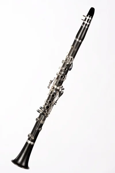 Clarinet Isolated on White — стоковое фото