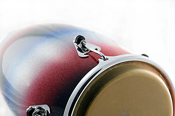 Латинского барабана Конга, изолированные на белом — стоковое фото