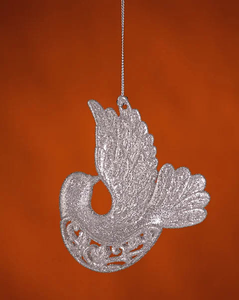 Christmas Tree Ornament Dove — Stock Photo, Image