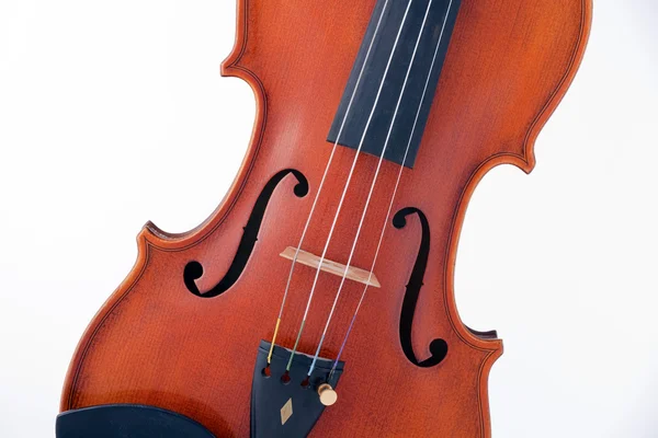 Віола скрипки ізольовані на білому — стокове фото