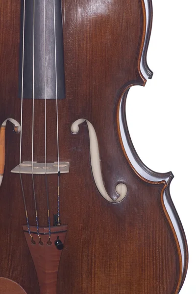 Violin viola isolerad på vit — Stockfoto