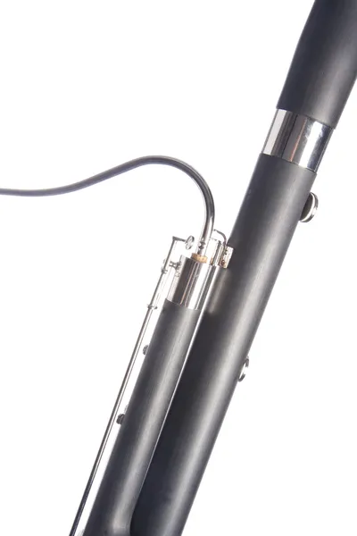 Bassoon Instrument Isolated on White — Stock Photo, Image