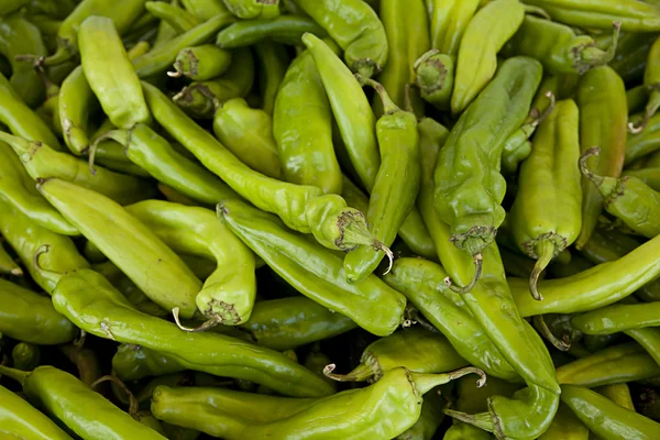 Stock image Large Group of Green Chili Peppers