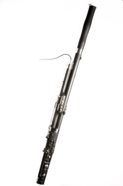 Bassoon Isolated on White clipart