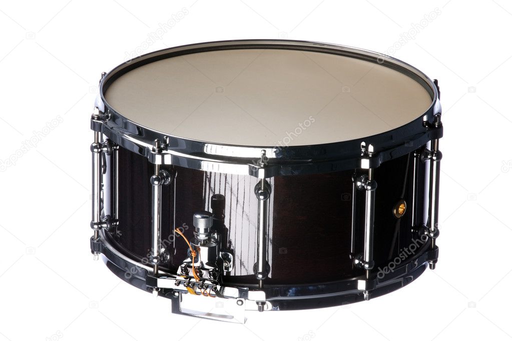 Snare Drum Isolated on White